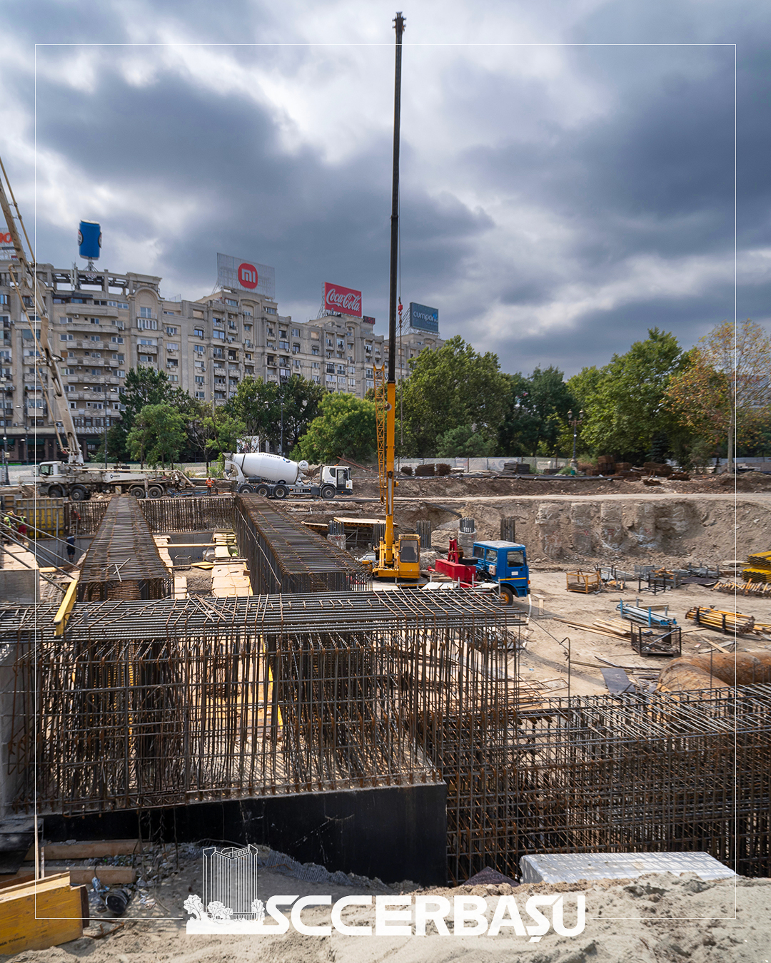 Șantierul de la Piața Unirii începe să redea treptat spațiul orașului.